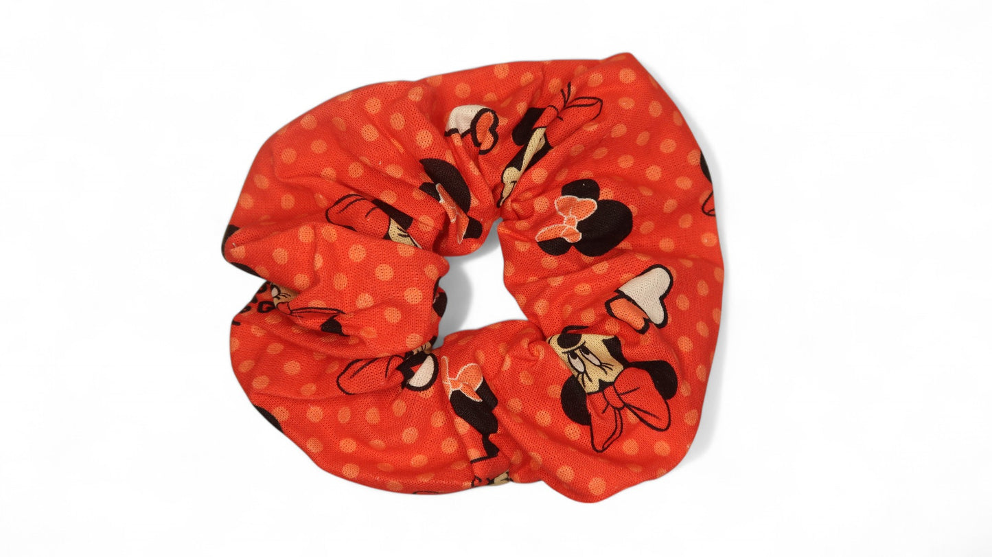 Mickey Mouse Red Scrunchies