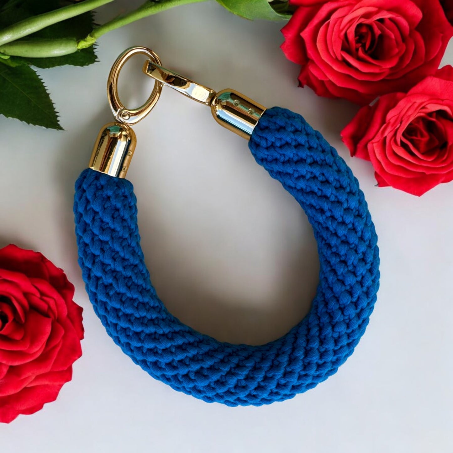 Blue Bag handle