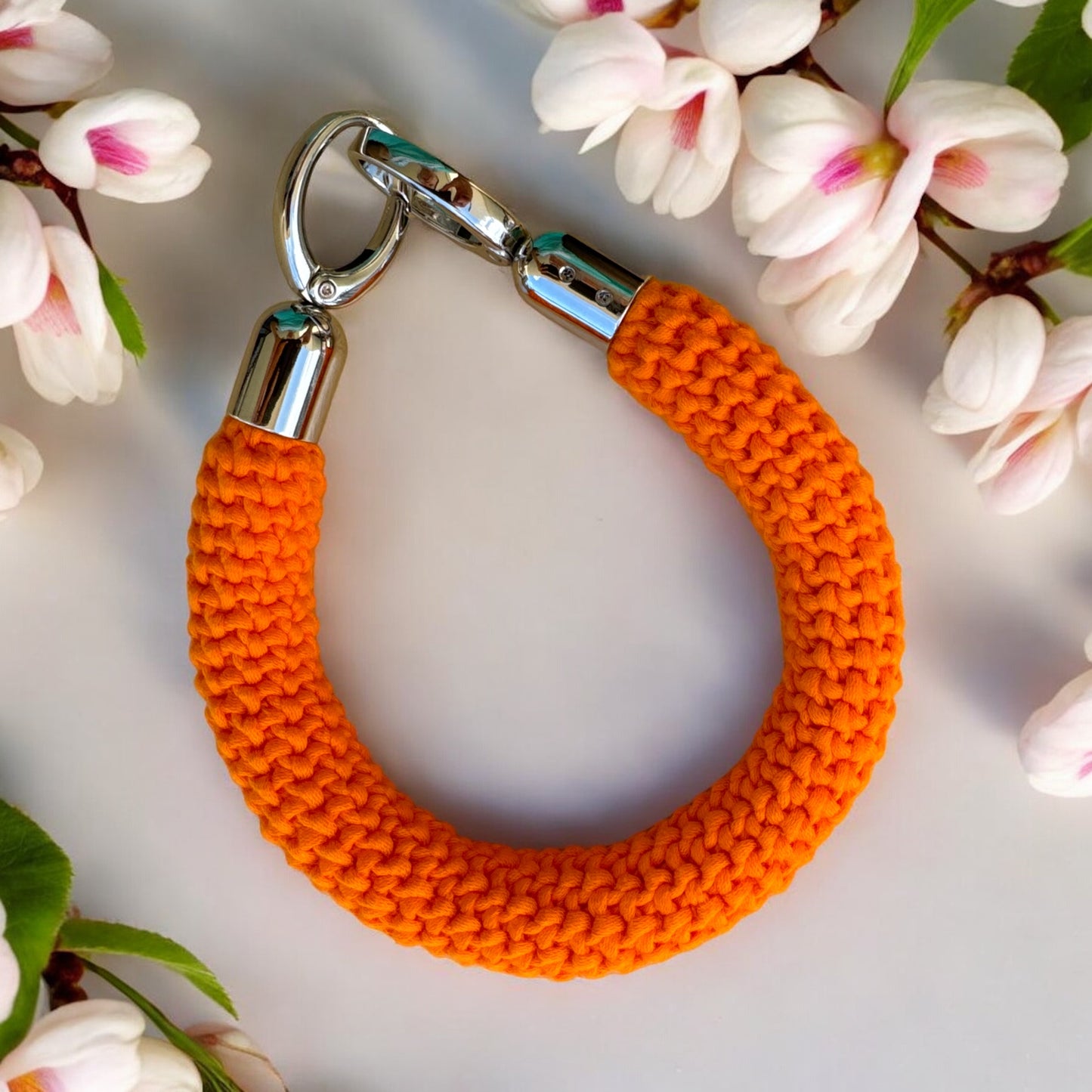 Orange Bag handle