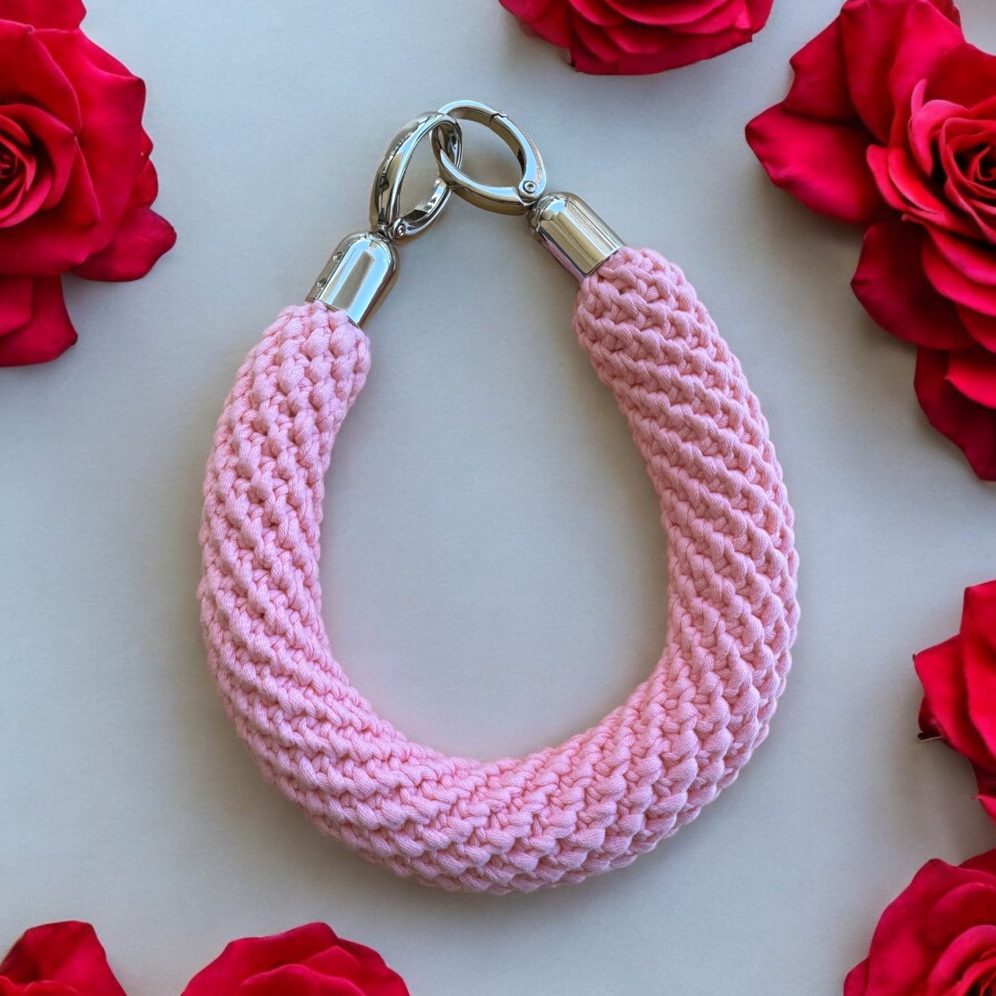 Pink Bag handle