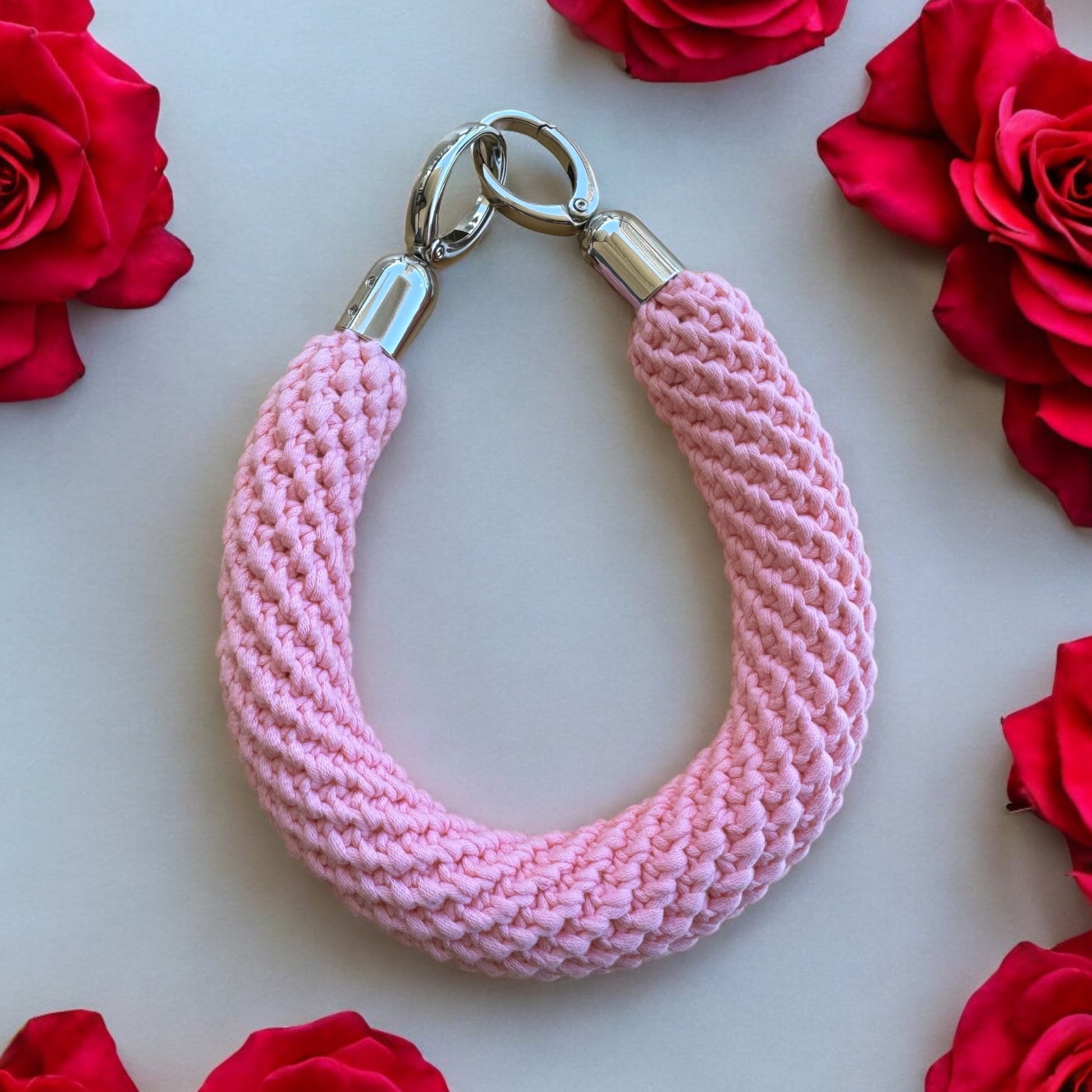 Pink Bag handle